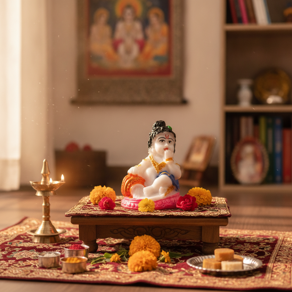 Bal Krishna Makhan Chor Mini