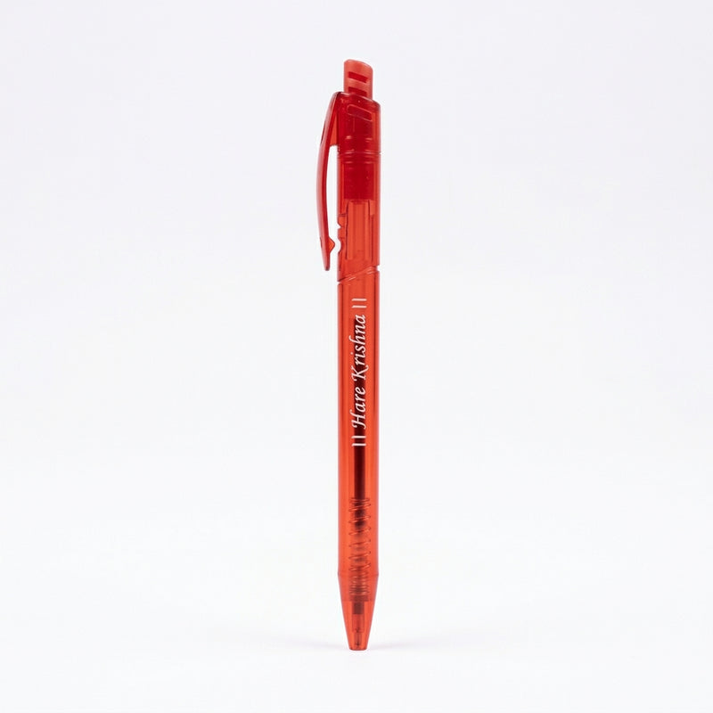 Blessings Transparent Ball Pen Set – Mixed Colours Pack of 10