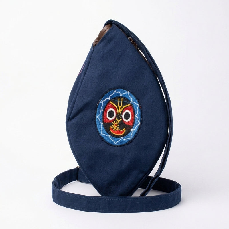 Lord Jagannath Digitally Printed Spiritual Japa Mala Bead Bag