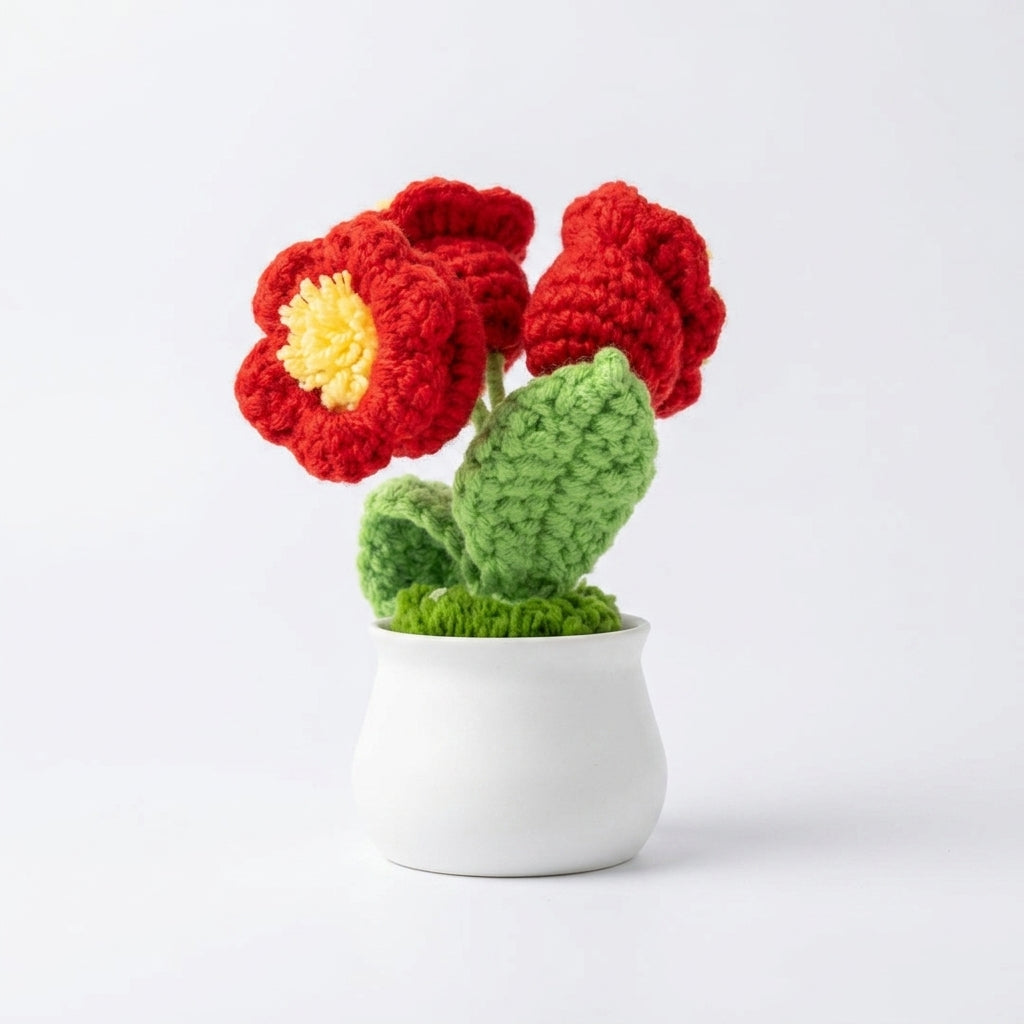 Hand made Crochet Flower Pot - 57374