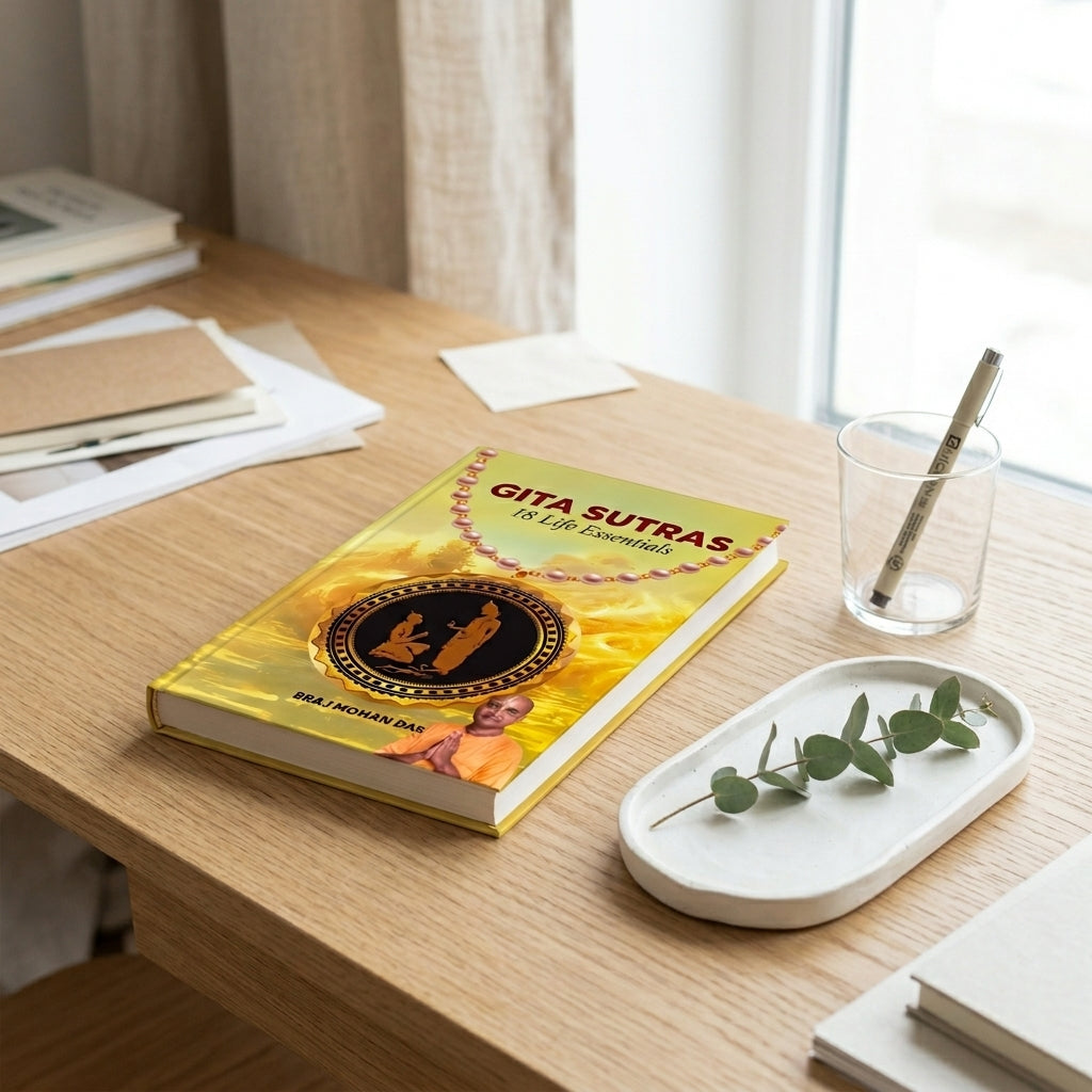 Gita Sutras: 18 Life Essentials (English)