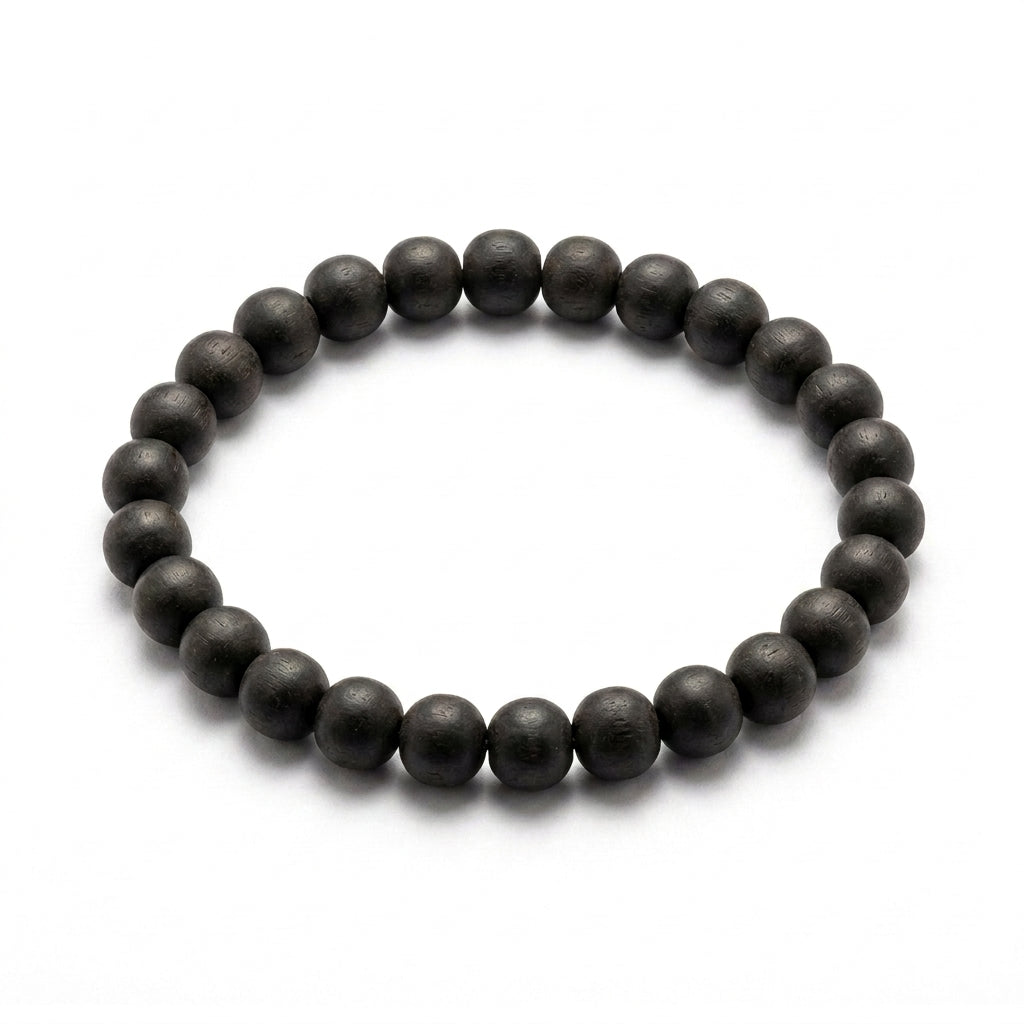 Natural Ebony Bracelet 8mm
