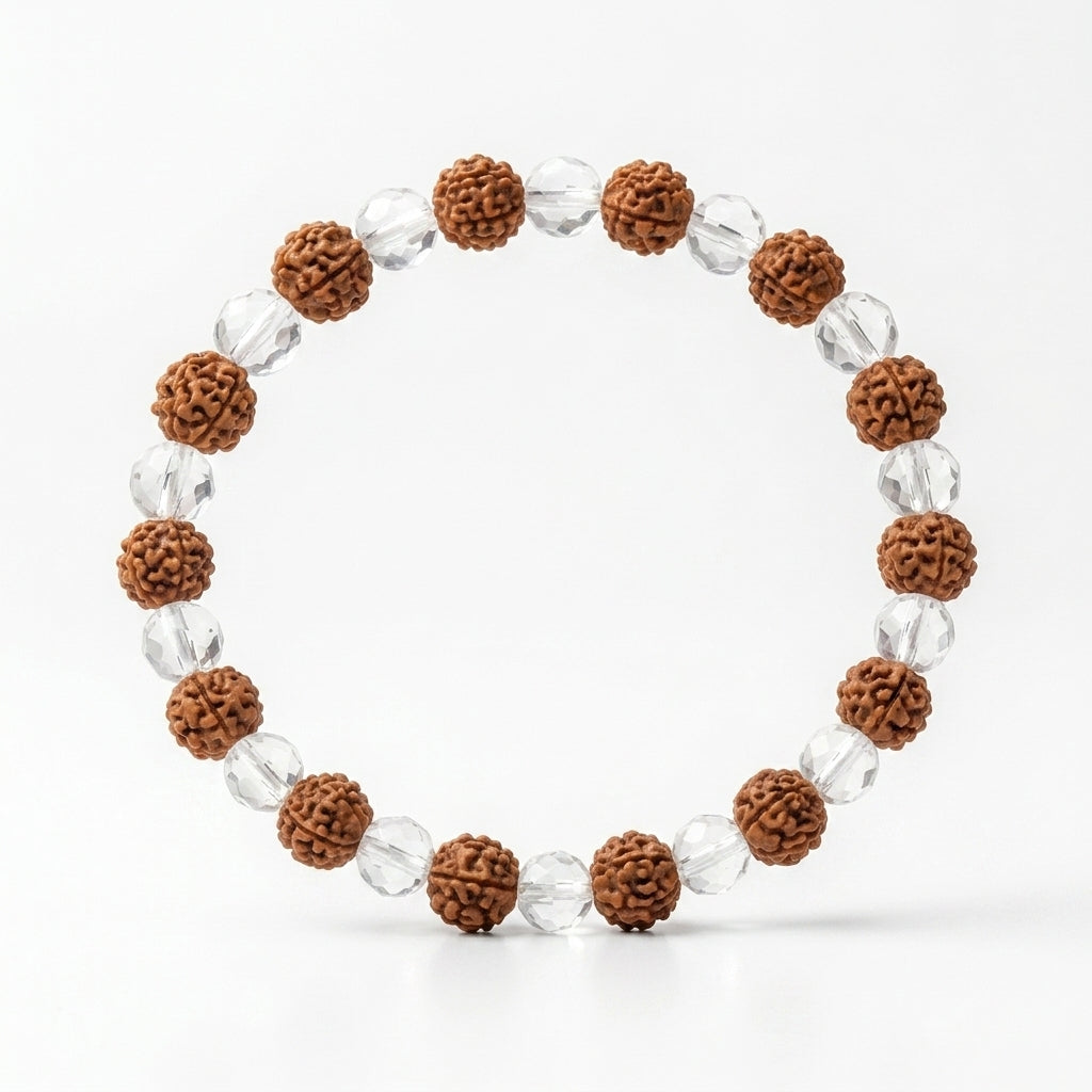 Rudraksha Beads Spiritual Healing Bracelet
