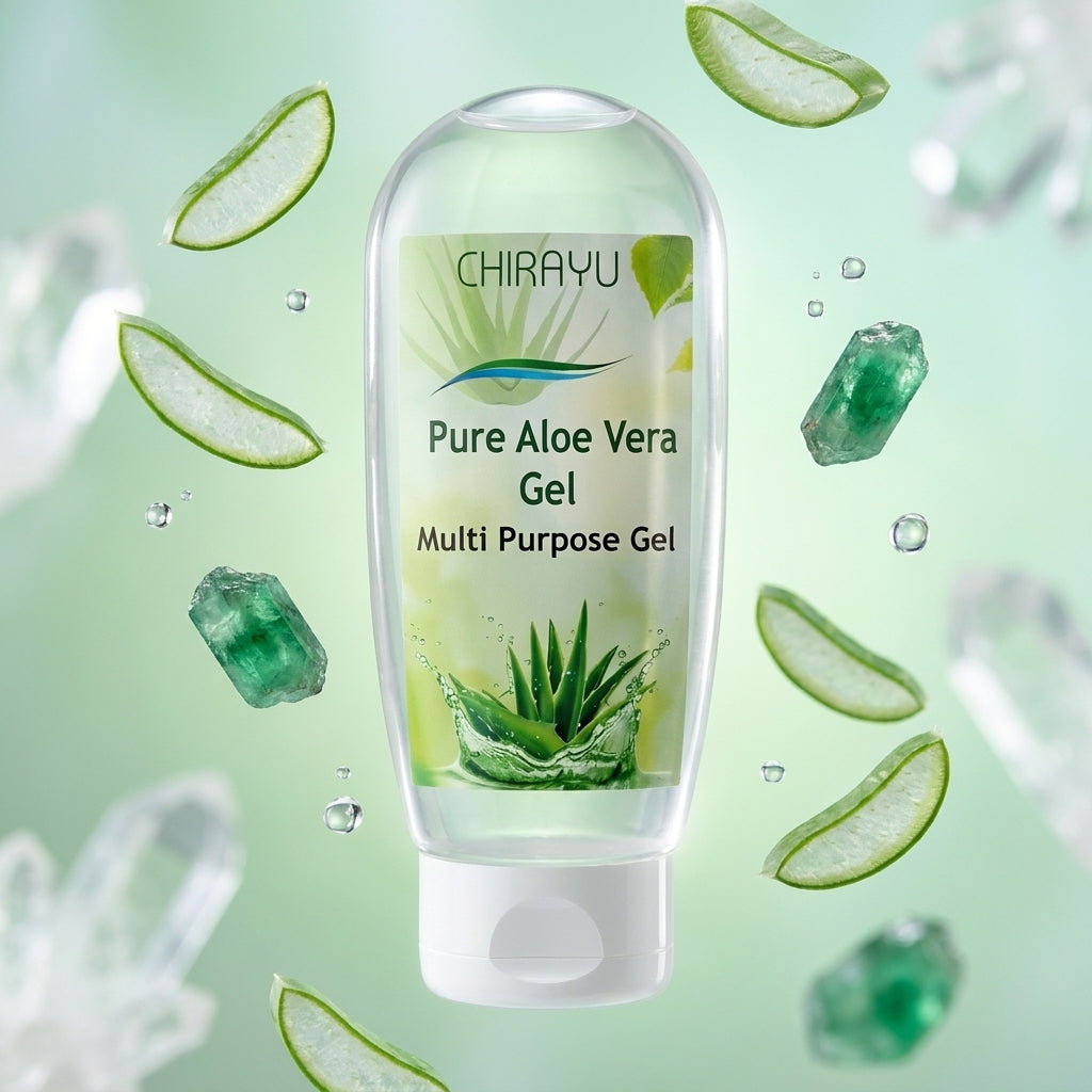 Aloe Vera Multi-Purpose Gel: Soothing Daily Hydration Tube