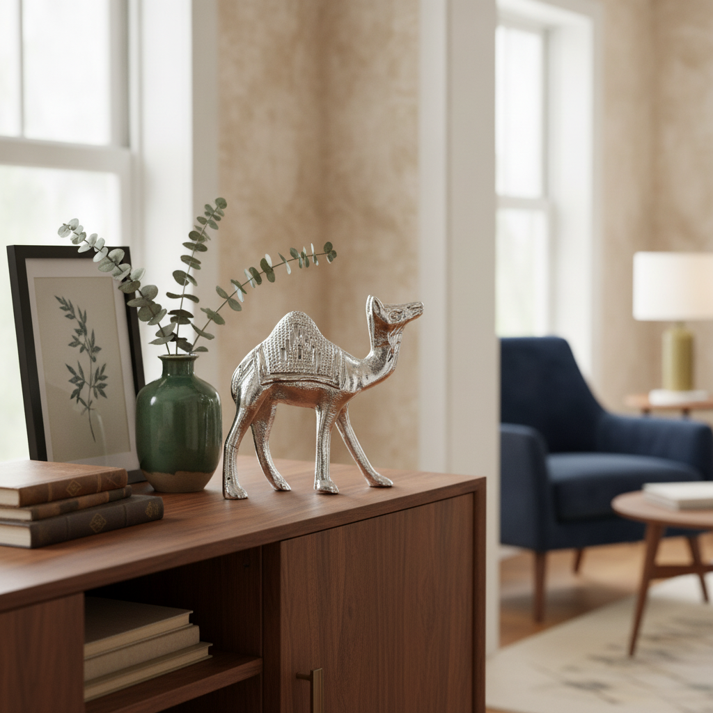 HD Small Arabian Camel Showpiece