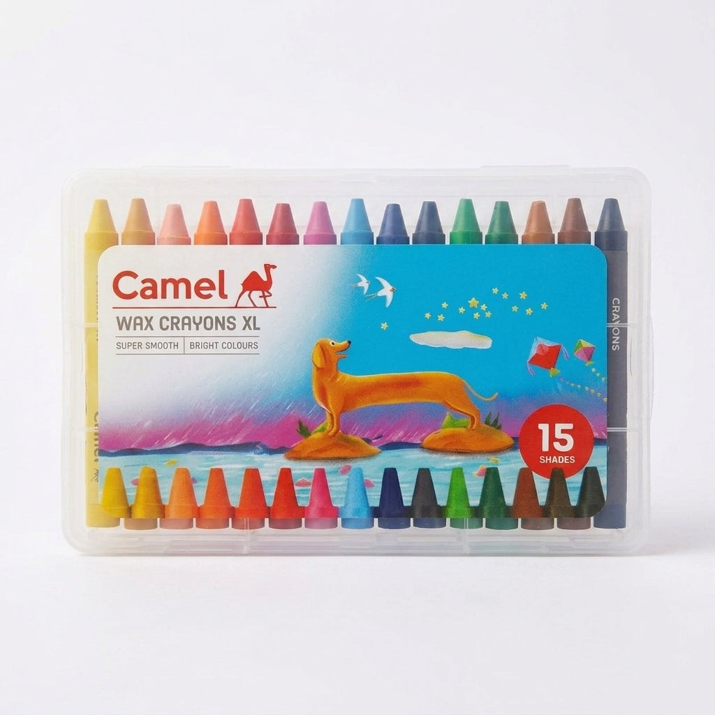 Camel Wax Crayons Set