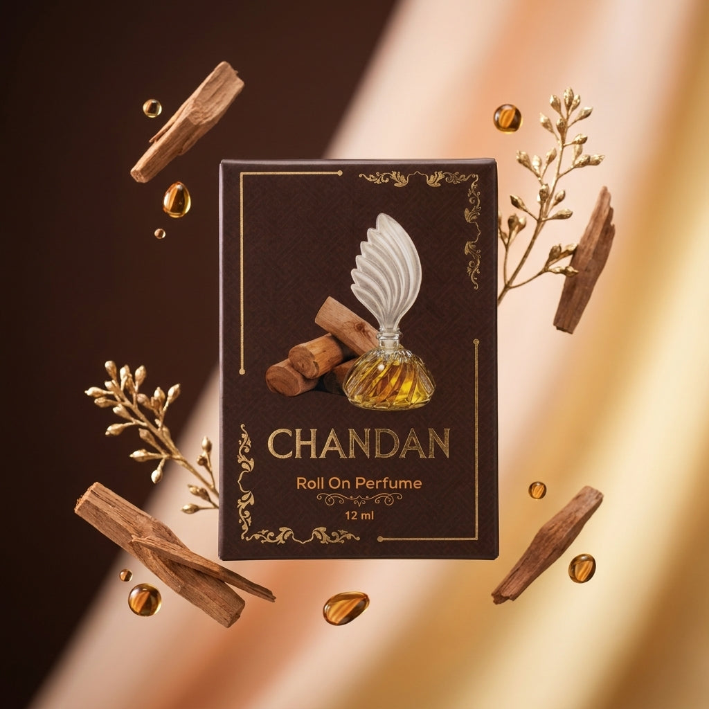 Hare Krishna Chandan Perfume Oil Roll-On (12 ml)