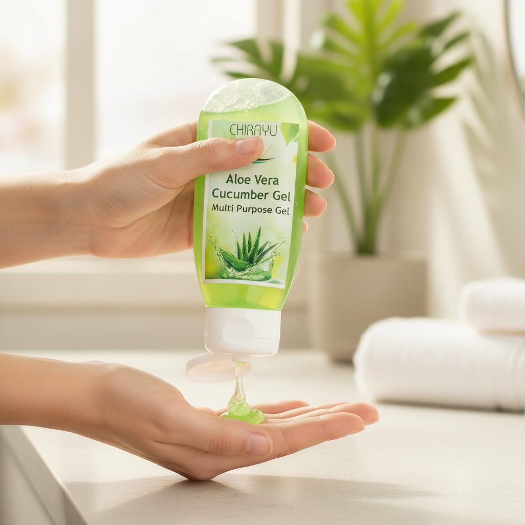 Herbal Aloe Vera & Cucumber Gel ( 120 gm )