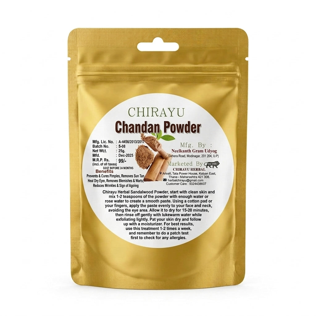 Chandan Powder: Natural Sandalwood Face & Body Pack