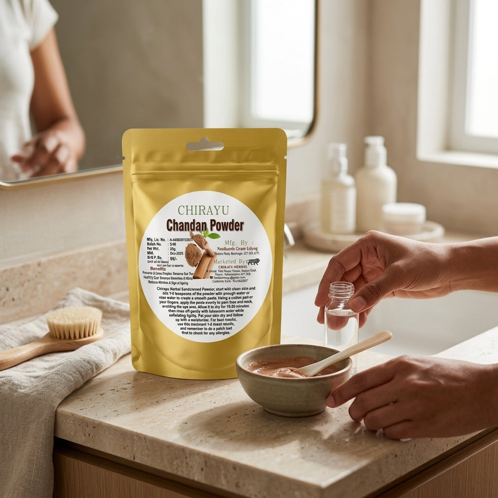 Chandan Powder: Natural Sandalwood Face & Body Pack