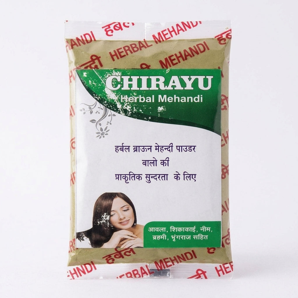 Herbal Brown Hair Mehandi: Natural Color & Conditioning Blend