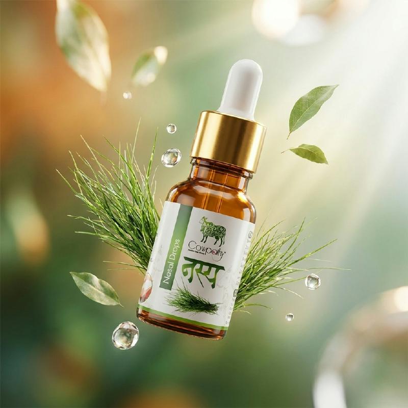 Cowpathy Panchgavya Nasya (Nasal Drops)