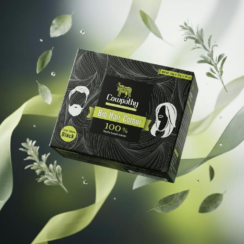 Herbal Black Hair Colour