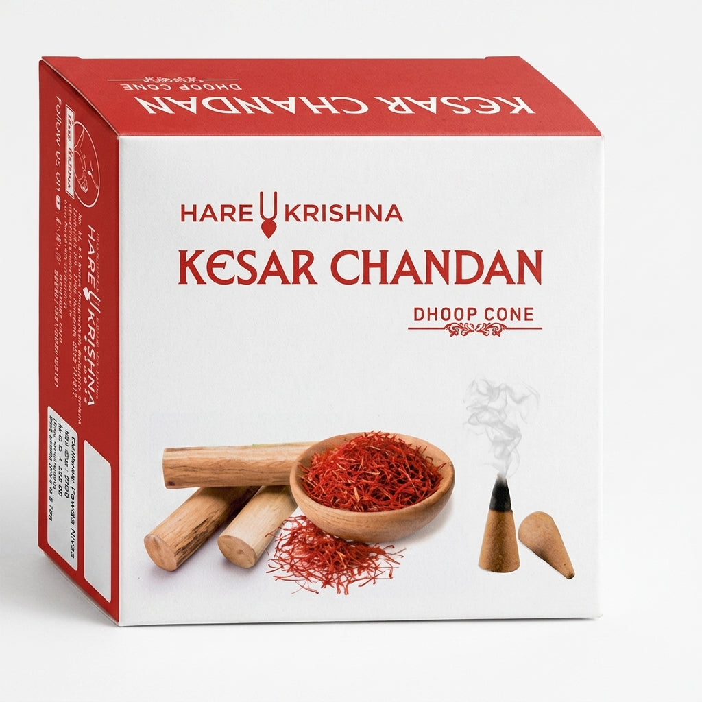 Premium Kesar Chandan Dhoop Cones 100 GM