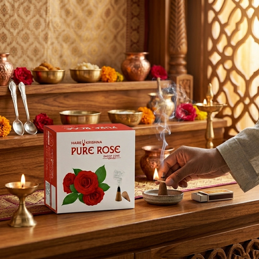 Rose Dhoop Cones ( 200 gm )
