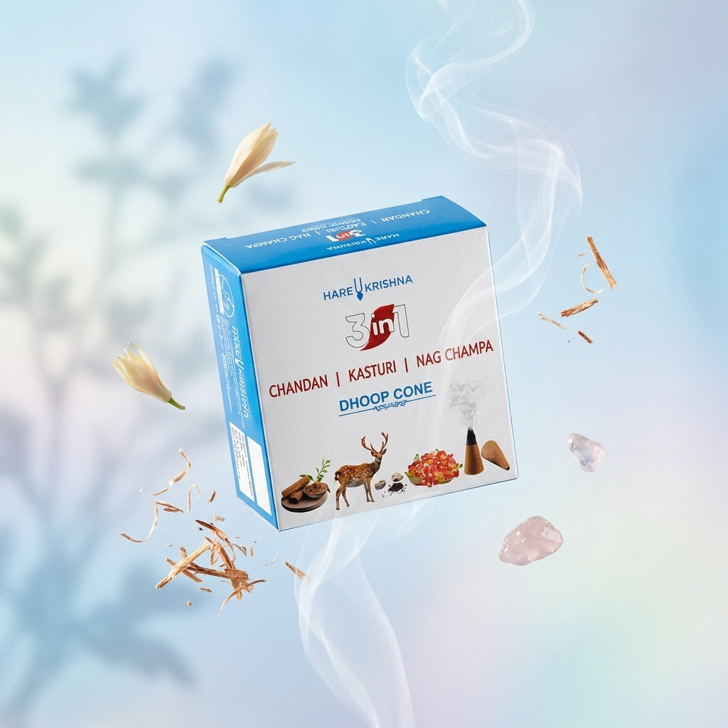 Premium 3-in-1 Dhoop Cones