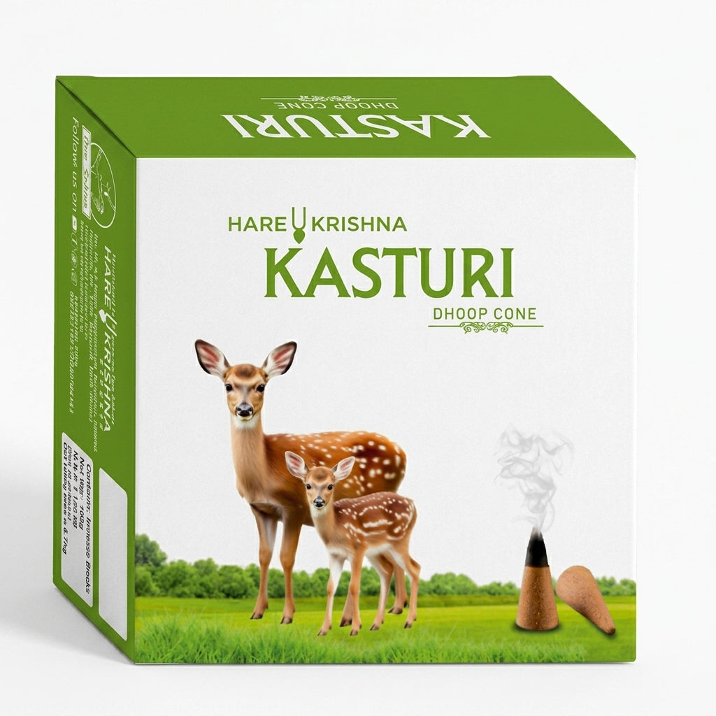 Kasturi (Musk) Dhoop Cones ( 200 gm )