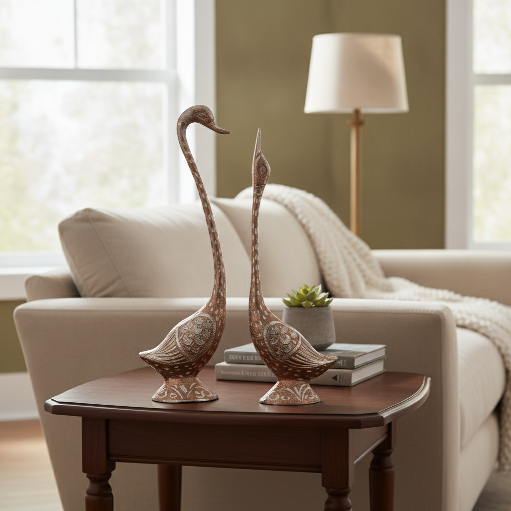 Saras Duck Set (Pack of 3) - Elegant Home Decor
