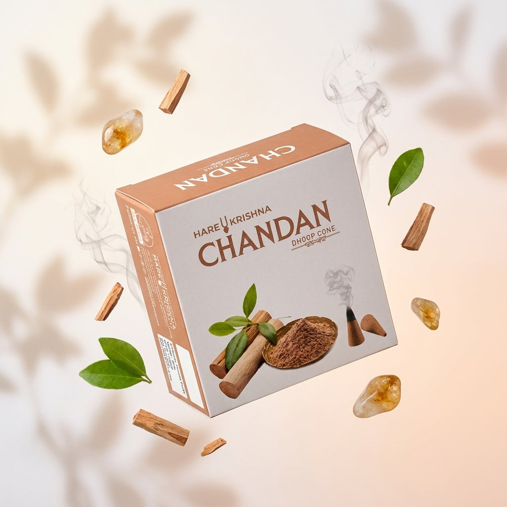 Premium Chandan (Sandalwood) Dhoop Cones