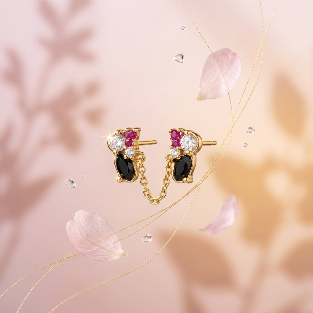 Stone Earring Set 12