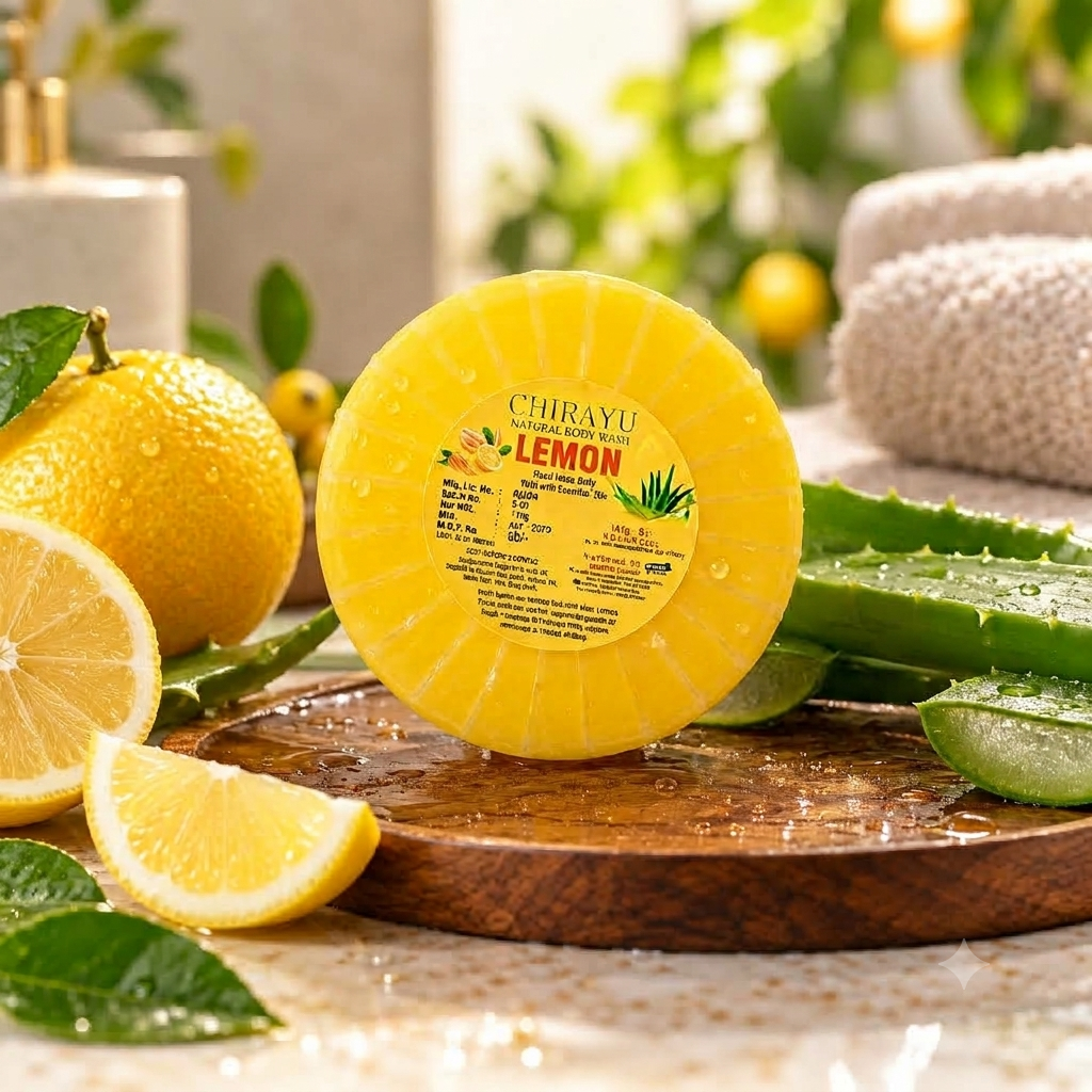 Lemon Hand Made Body Wash ( 120 Gram )