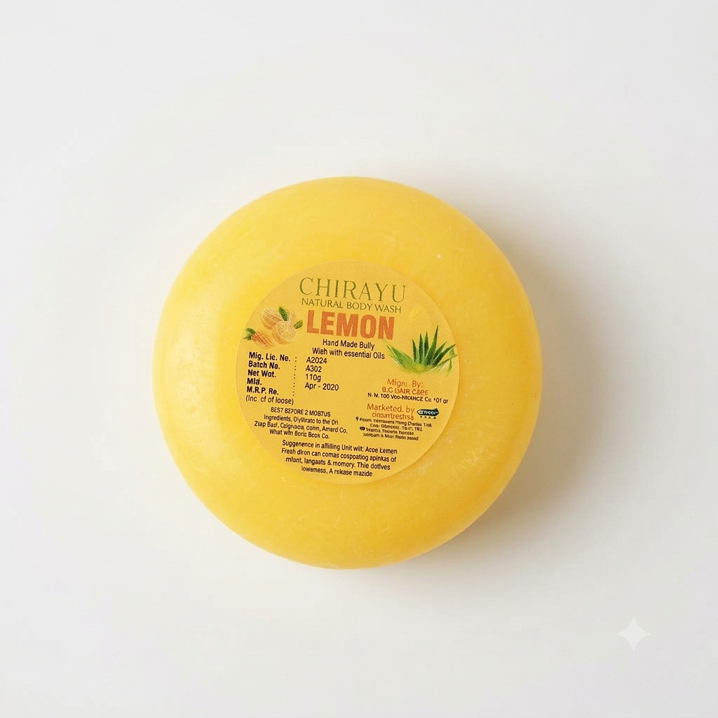 Lemon Hand Made Body Wash ( 120 Gram )