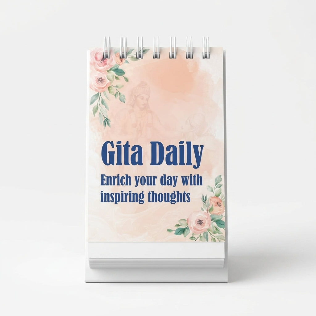 Gita Daily Thoughts Calendar – English Edition
