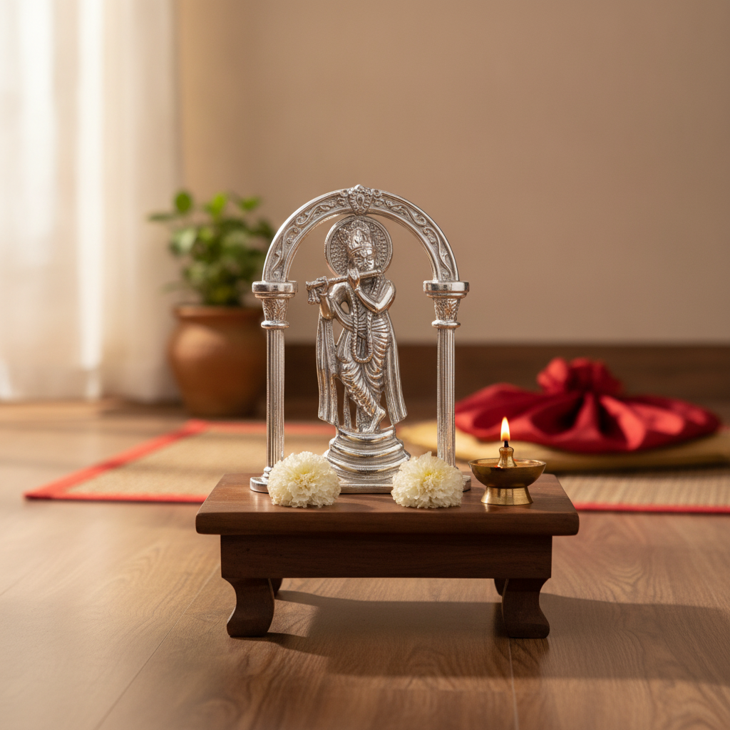 Krishna Car Dashboard God Stand S963