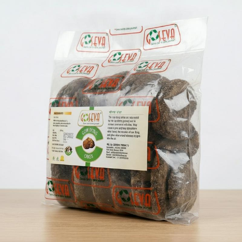 Goseva Cow Dung Cakes for Puja & Havan