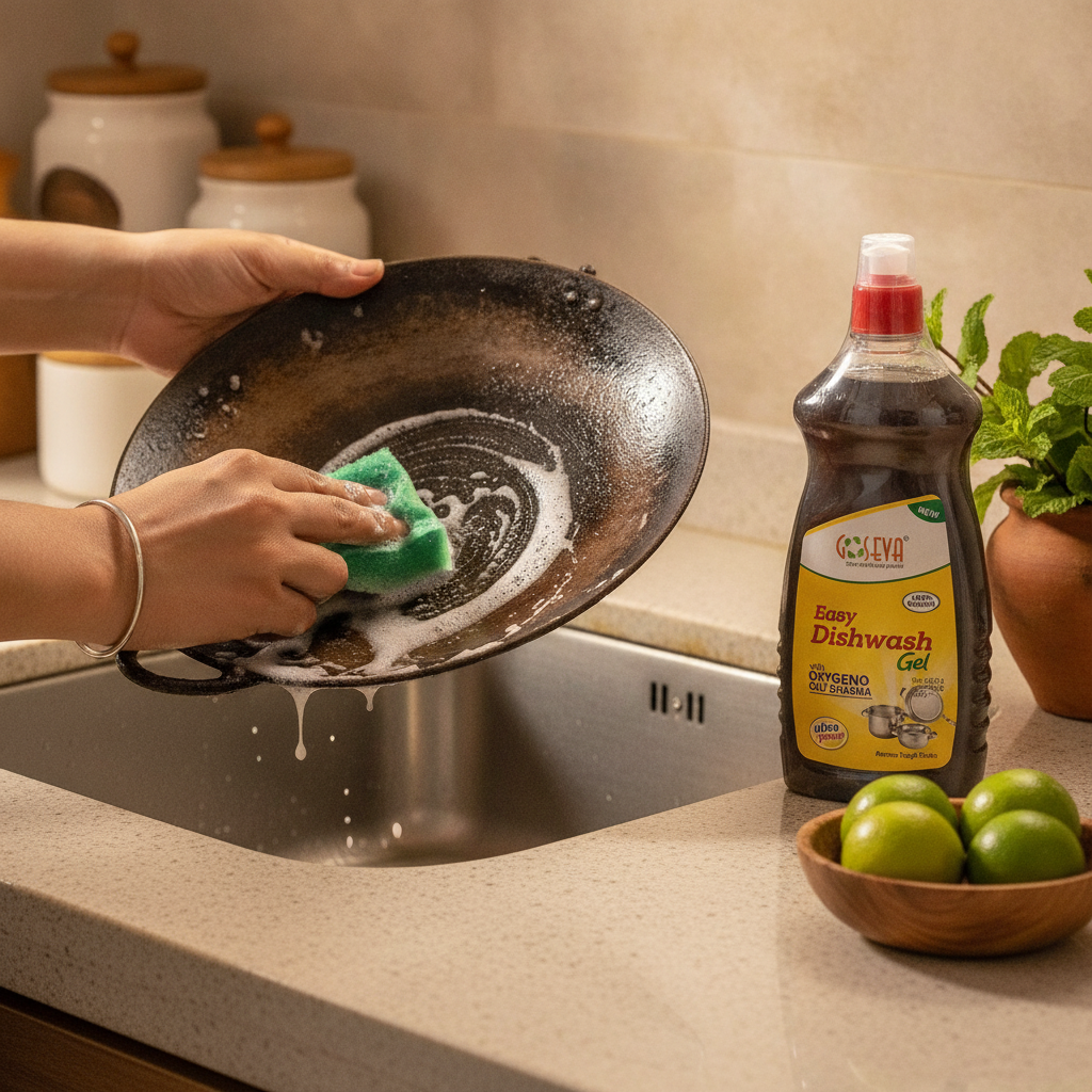 Easy Dishwash Gel: Eco-Friendly Cleanser