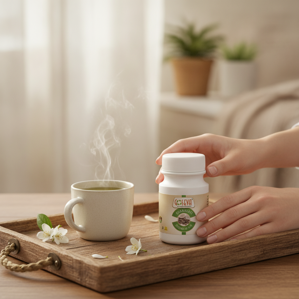 Gomutra Ghanavati: Cow Urine Extract Tablets (120 Tablets)