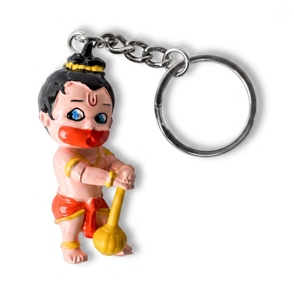 Key Chain Hanuman Rockstar