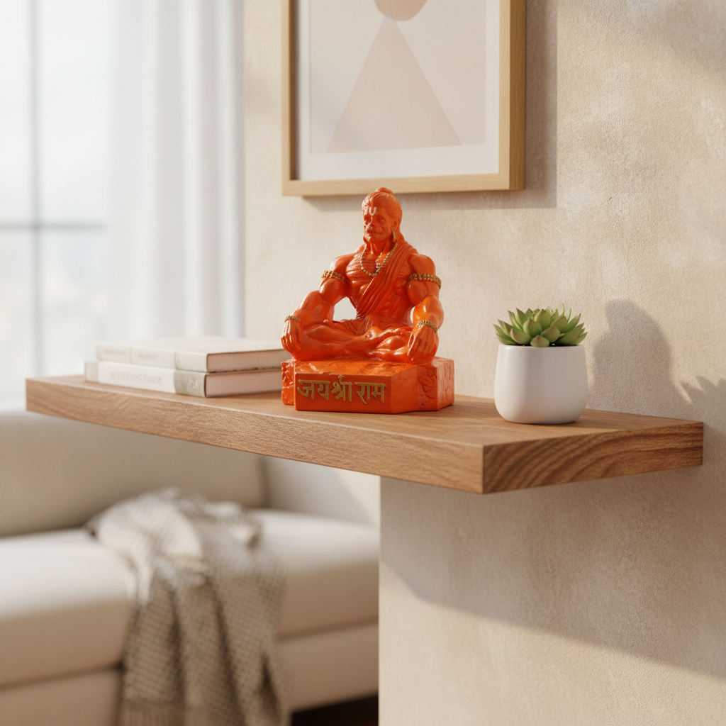 Hanuman Orange Polyfiber Idol