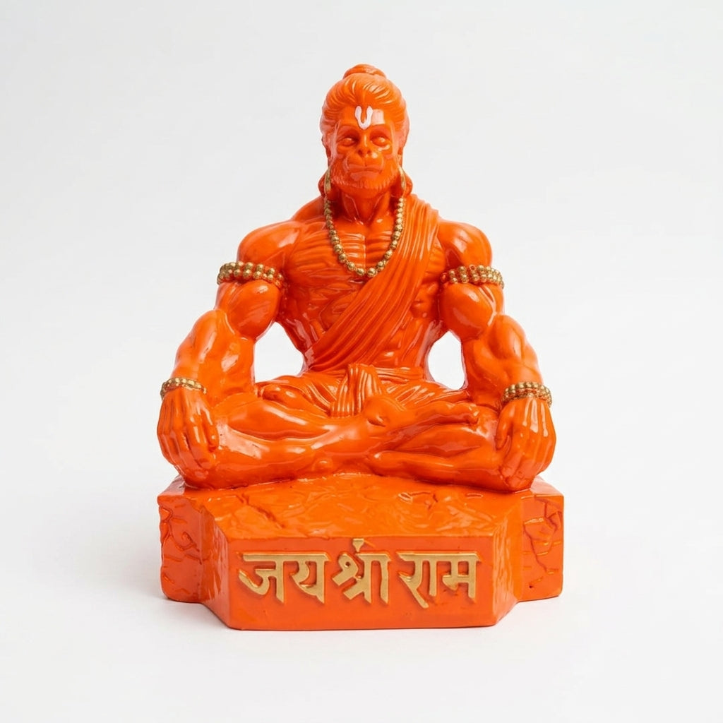 Hanuman Orange Polyfiber Idol