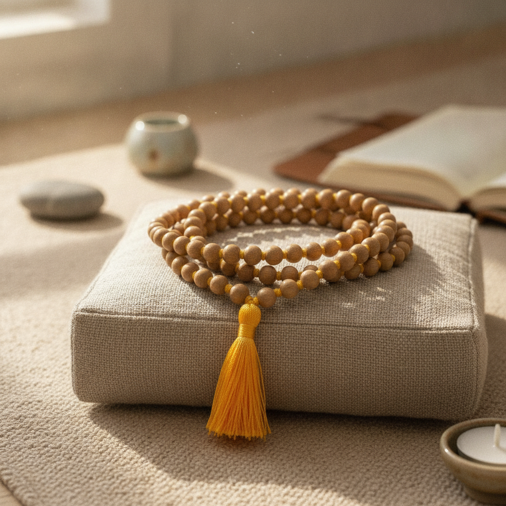 Japa Beads Chandan Mala
