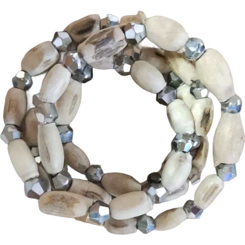 1-Layer Tulsi Bead Kanthimala – 90 Beads, 14 Inches