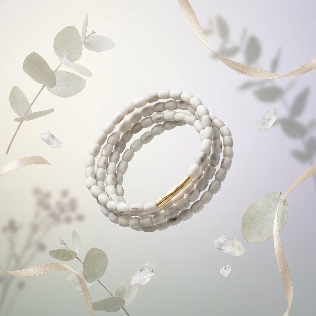 2-Layer Tulsi Bead Kanthimala