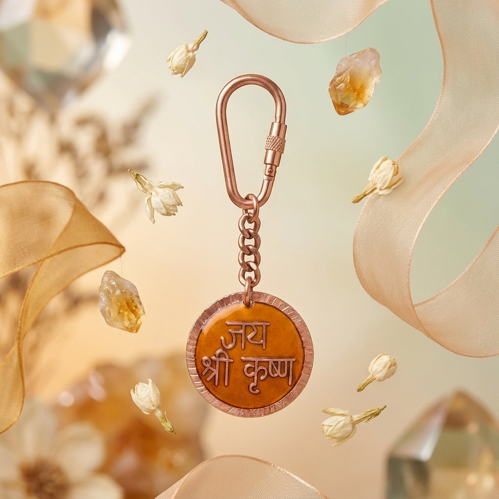 Pure Copper Keychain