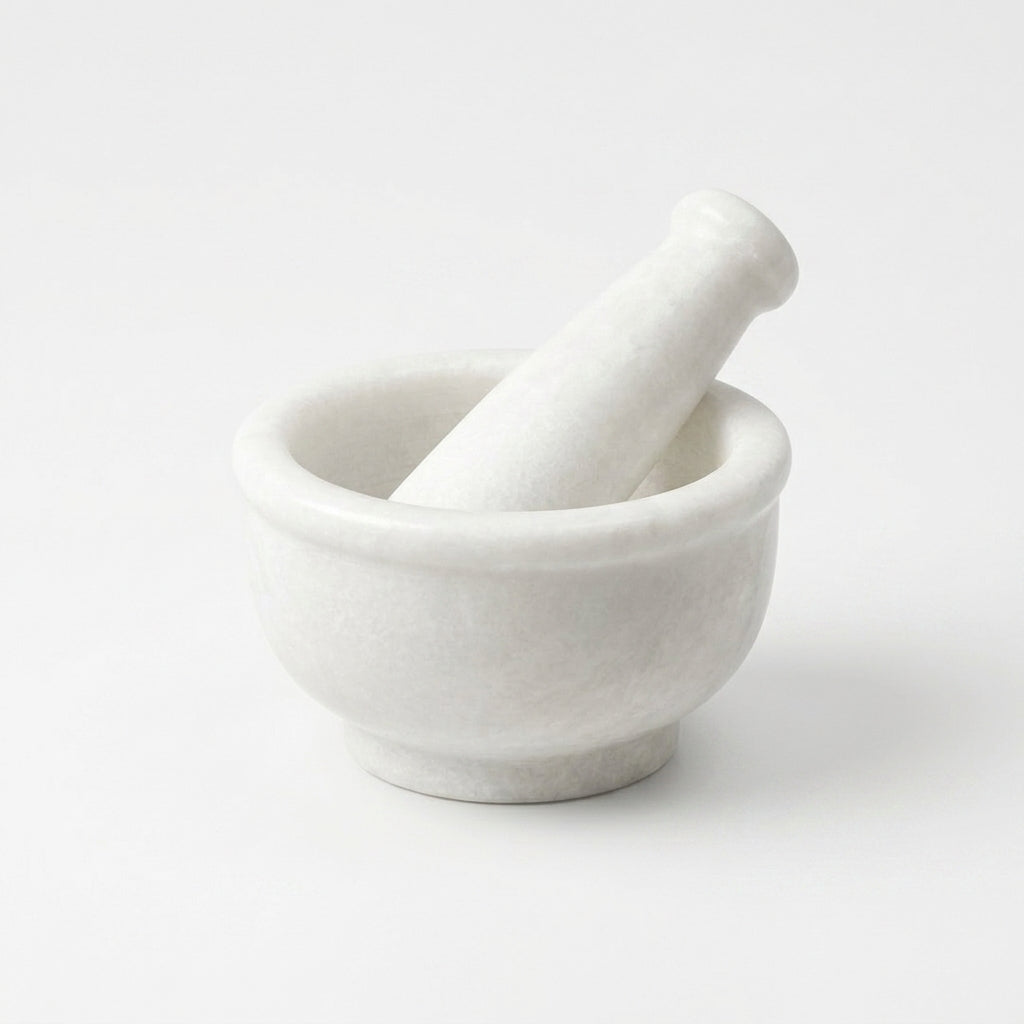 Mini White Marble Khalabatta