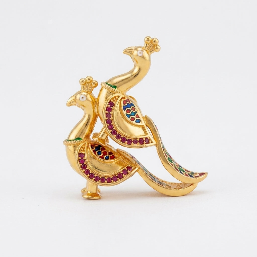 AD Stone Peacock Khilona