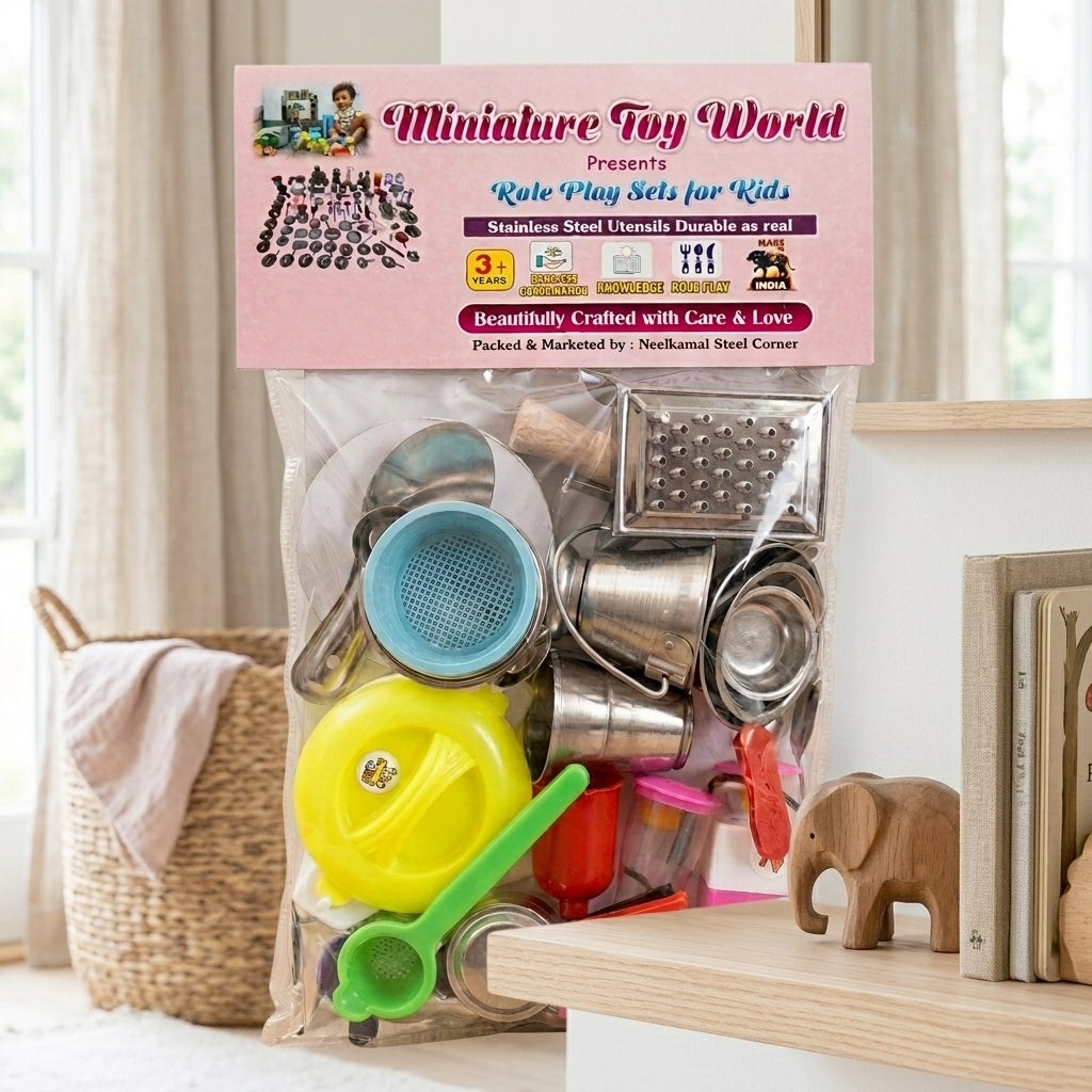 Kitchen Set MTW 101 PVC Pack – Toy Cooking Play Set