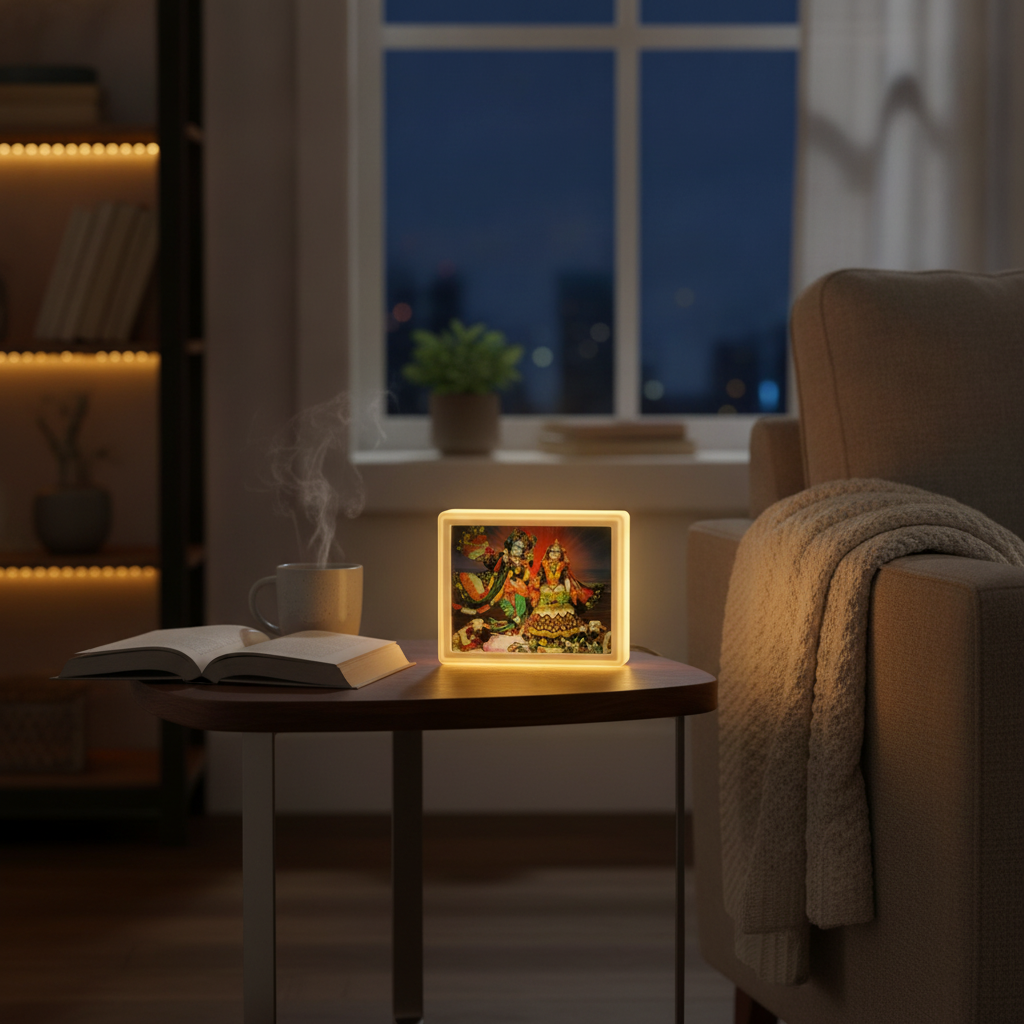 LED Colour Lamp 45 Yashoda Krishna – Decorative Light