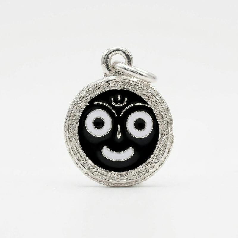 Mini Round Jagannath Mahaprabhu Locket
