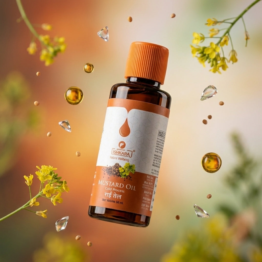 Mustard Oil / Rai Ka Tel: Cold-Pressed Cooking & Massage Oil
