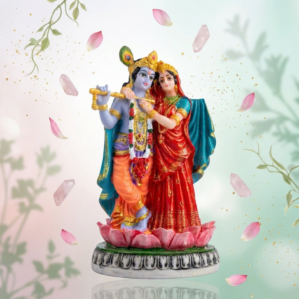Radha Krishna Polyfiber Idol