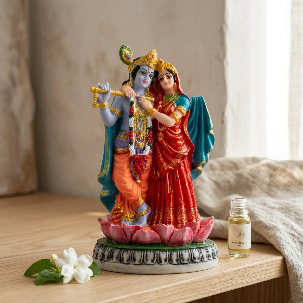 Radha Krishna Polyfiber Idol