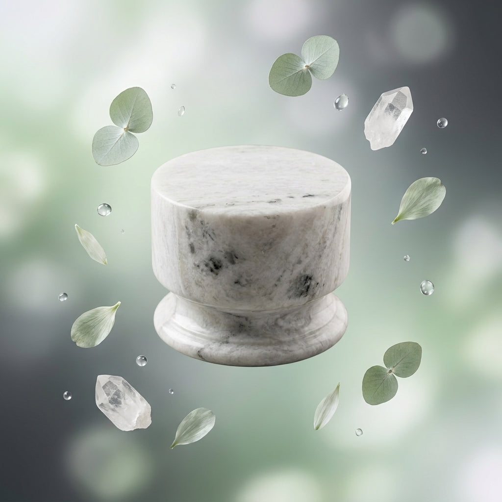 Single Hole Marble Agarbatti Stand