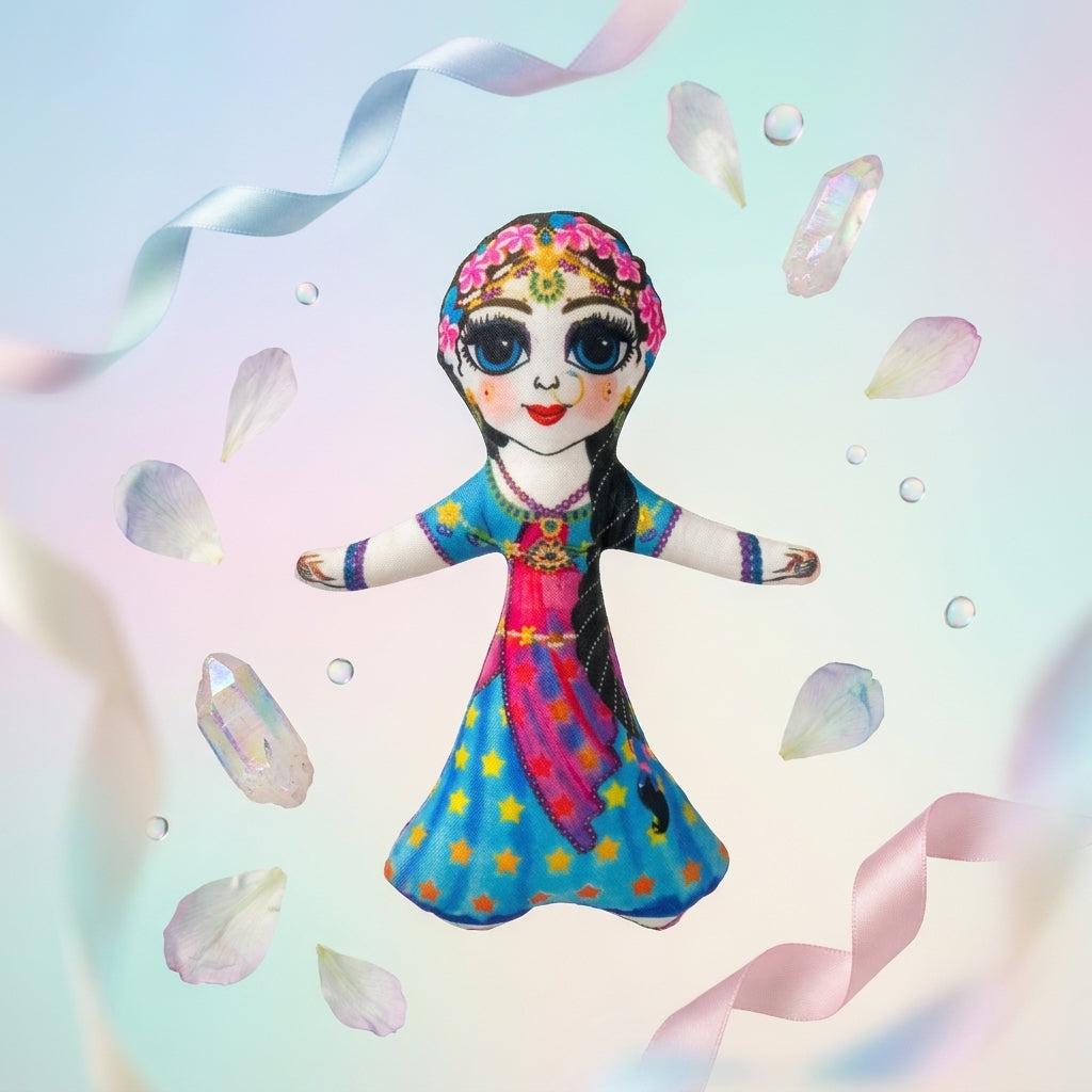 Soft Toy -  Radha with Sakhi