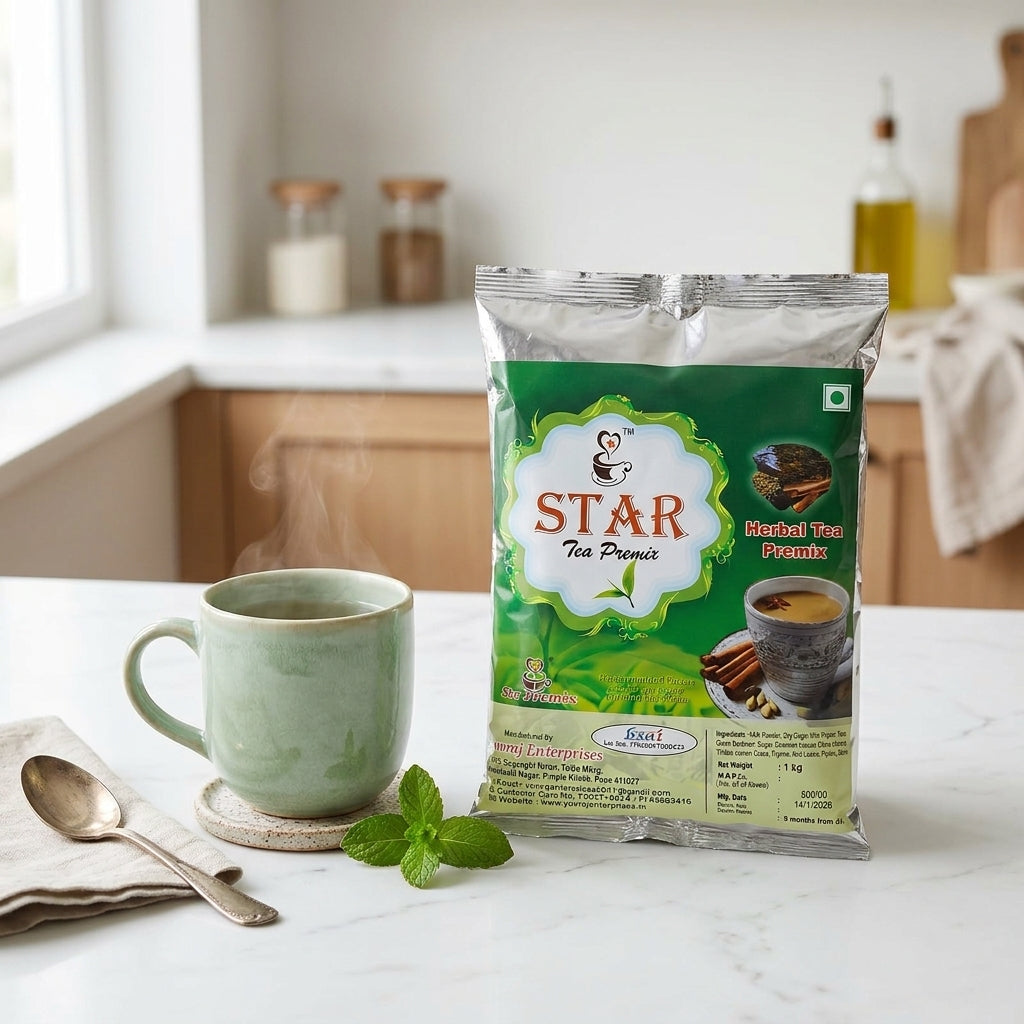 Star Premix Herbal Tea: Wellness Drink Mix ( 1 KG )