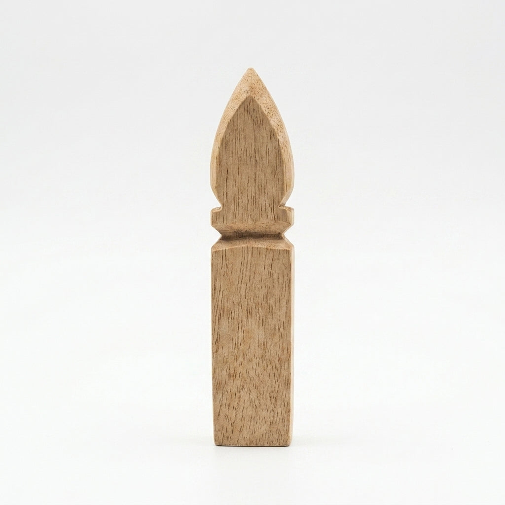 Wooden Tilak Marker – Traditional Spiritual Marking Tool